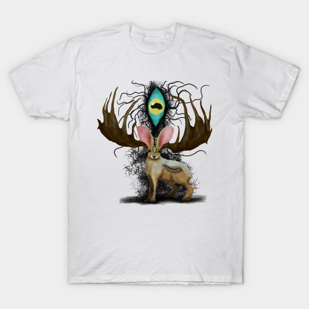 Jackalope T-Shirt by Cave Dweller Collective